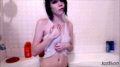 Tattoo girl, young, tattooed teen