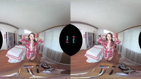 Jillian Janson takes her male love interest for a wild ride in VR