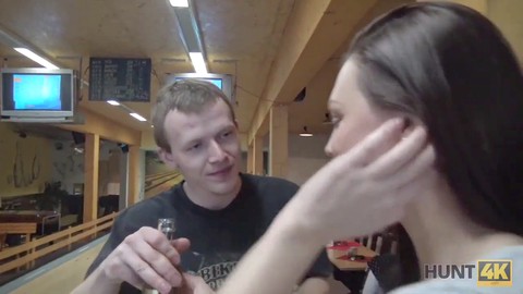 Hottie hooks up with a stranger for cash to help her guy