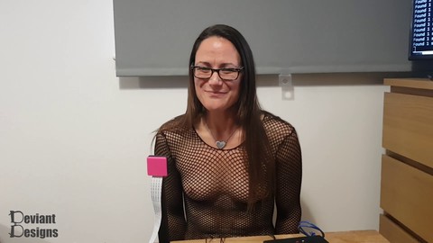 The smiler - predicament bondage with a cheerful tiny submissive